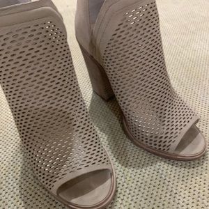 Vince Camuto Open Toe Bootie